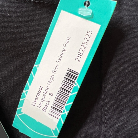 Black high rise skinny pants - Picture 3 of 3